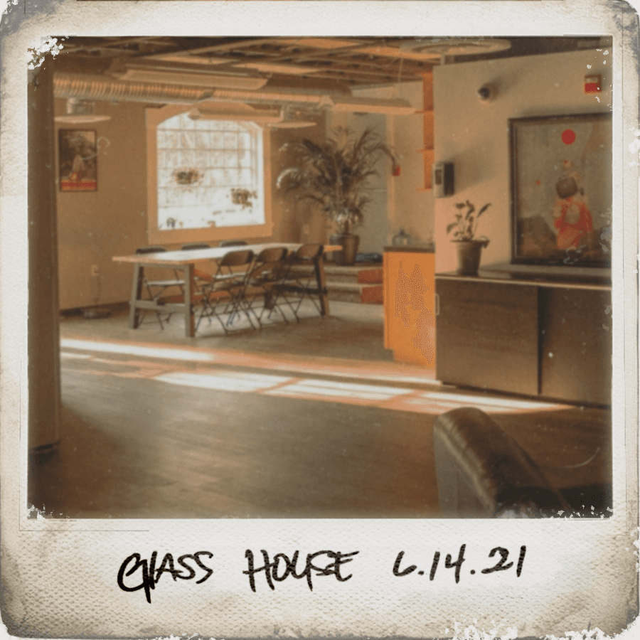 Glass House interior